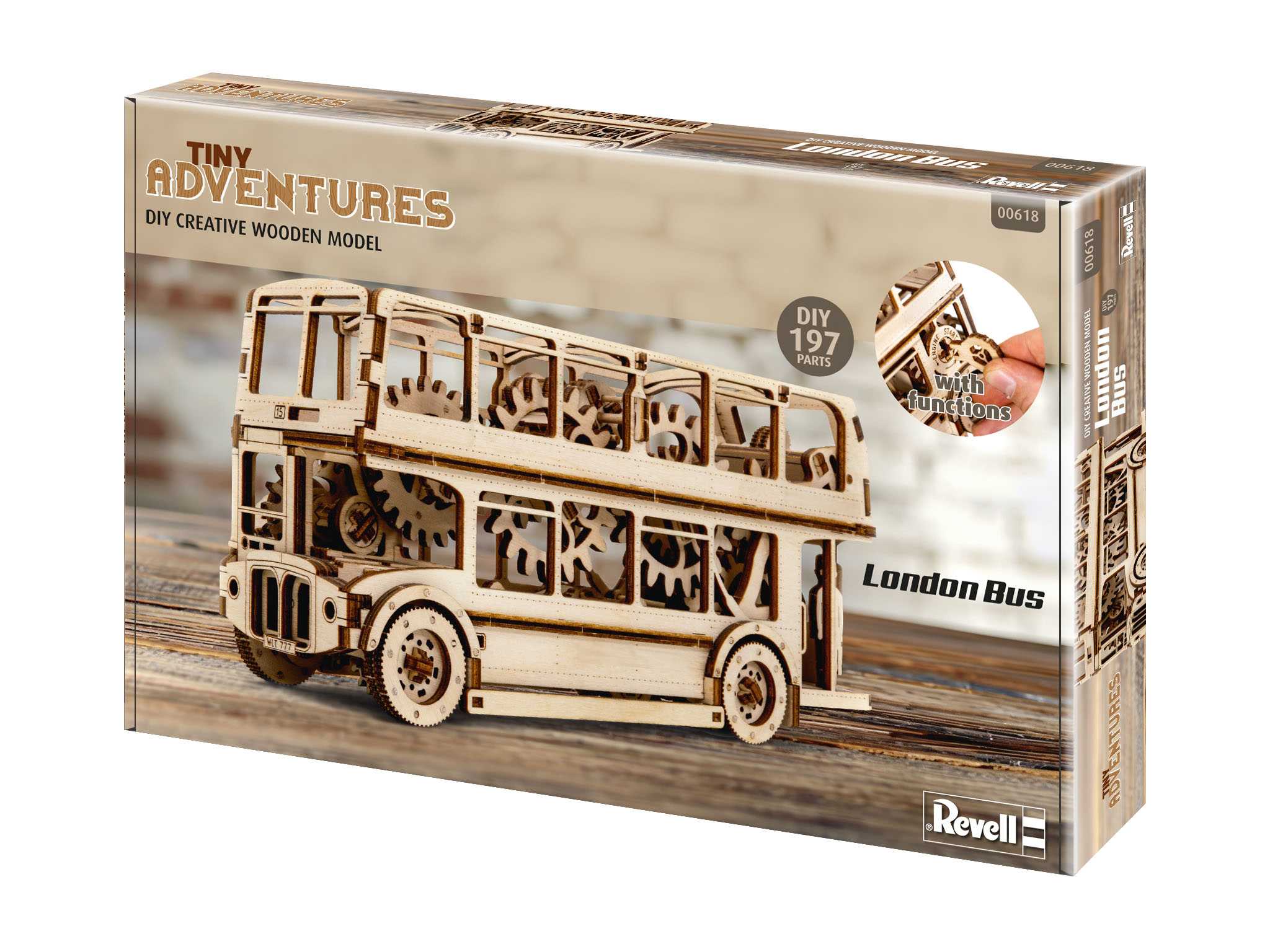 Tiny Adventures REVELL 00618 - London Bus 