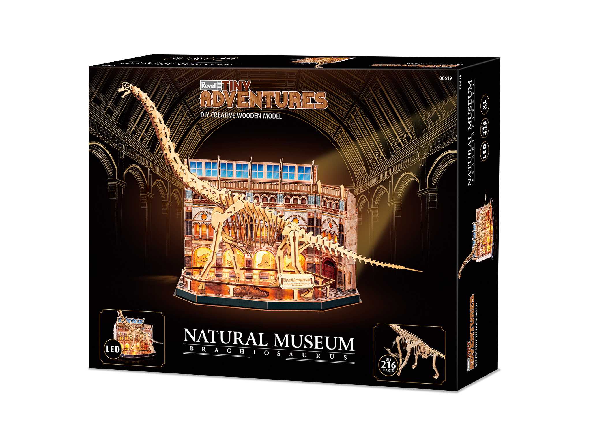 Tiny Adventures REVELL 00619 - Natural Museum "Brachiosaurus"