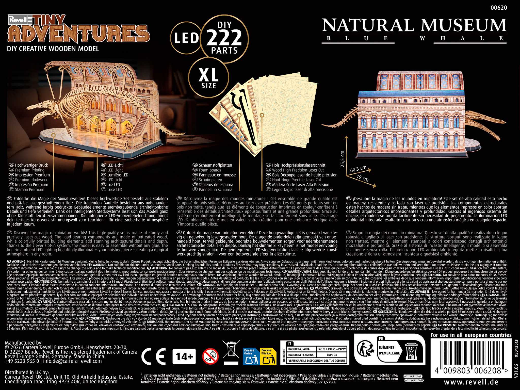 Tiny Adventures REVELL 00620 - Natural Museum "Blue Whale"