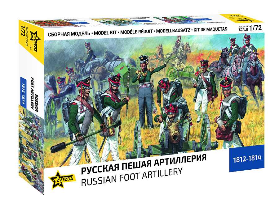 1:72 Russian Foot Artillery (1812-1814)