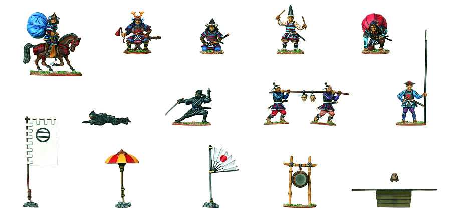 Wargames (AoB) figurky 8029 - Samurai Army (1:72)