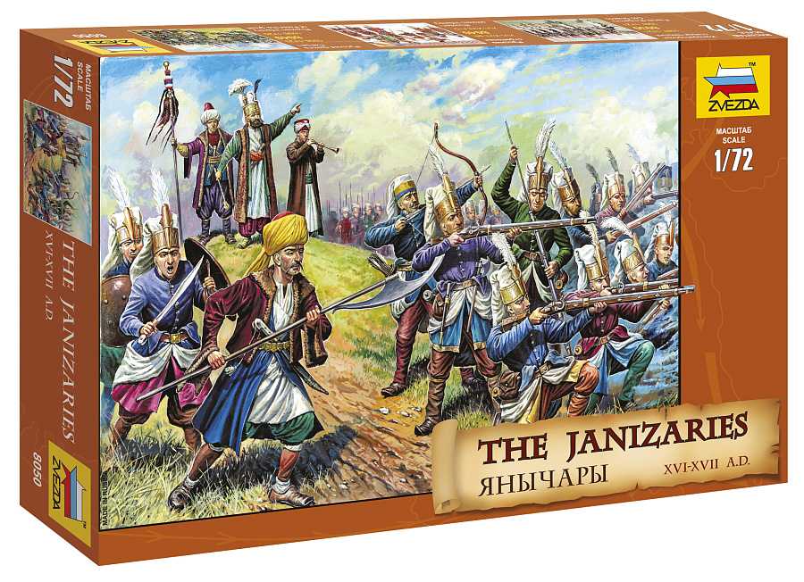 Wargames (AoB) figurky 8050 - The Janizaries (1:72)