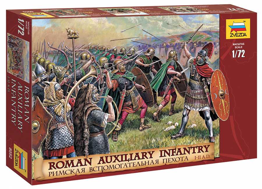 Wargames (AoB) figúrky 8052 - Roman Auxiliary Infantry (re-release) (1:72) 32-8052