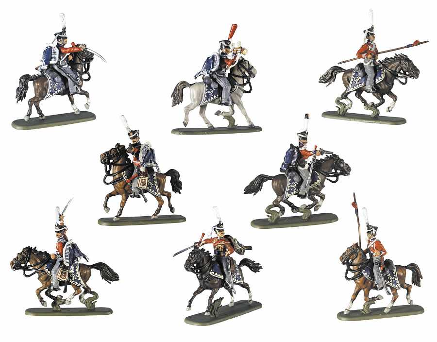 Wargames (AoB) figurky 8055 - Russian Hussars 1812-1814 (1:72)