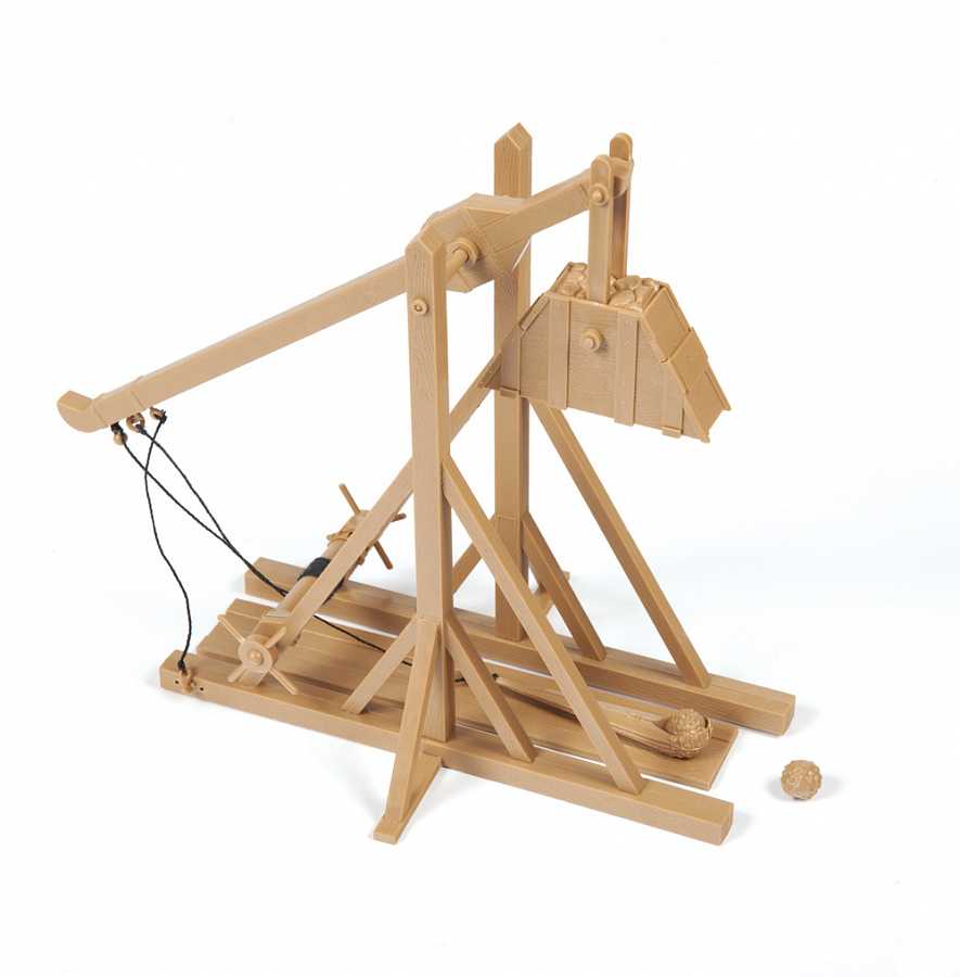 Wargames (AoB) katapult 8516 - Medieval Siege Engine Trebuchet (1:72)
