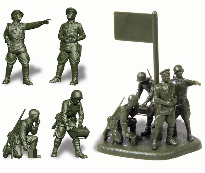 Wargames (WWII) figurky 6132 - Soviet HQ (1:72)
