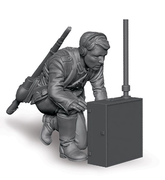 Wargames (WWII) figurky 6133 - German HQ (1:72)