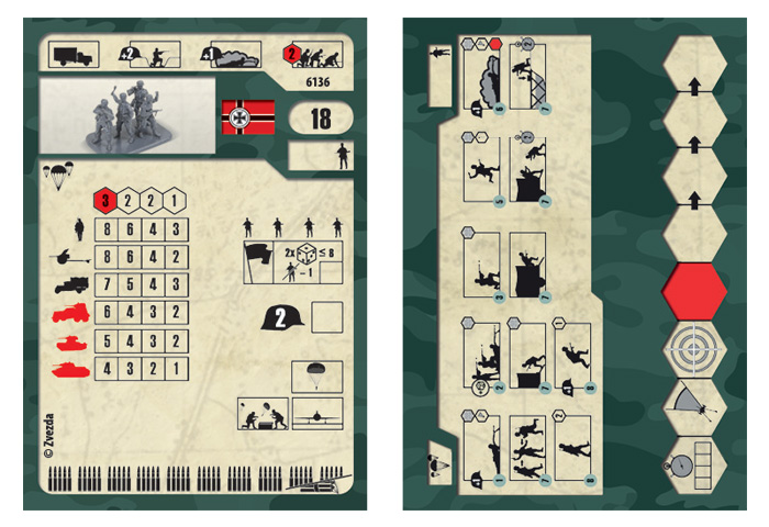 Wargames (WWII) figurky 6136 - German Paratroops (1:72)