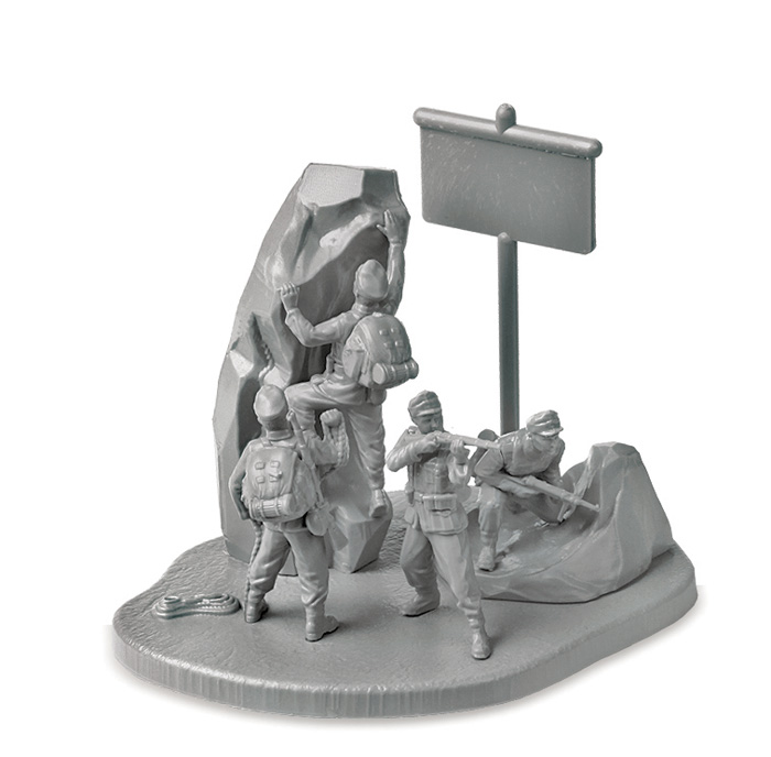 Wargames (WWII) figurky 6154 - German Gebirgsjäger (1:72)