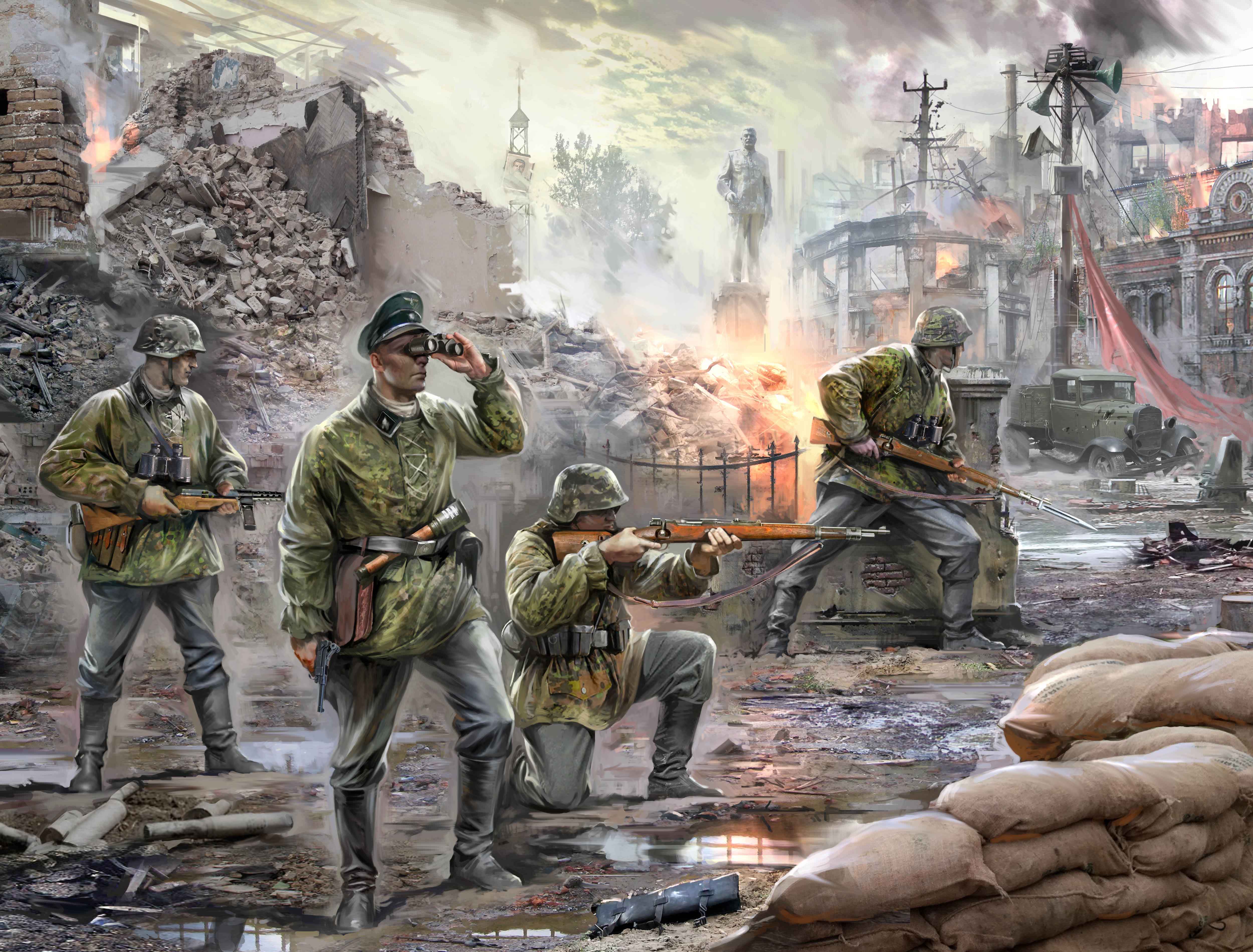 Wargames (WWII) figurky 6180 - German Elite Troops 1939-43 (1:72)