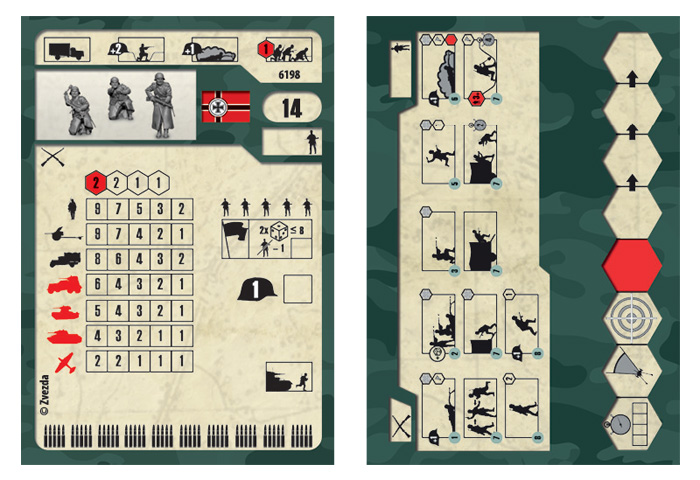 Wargames (WWII) figurky 6198 - German Infantry (Winter Uniform) (1:72)