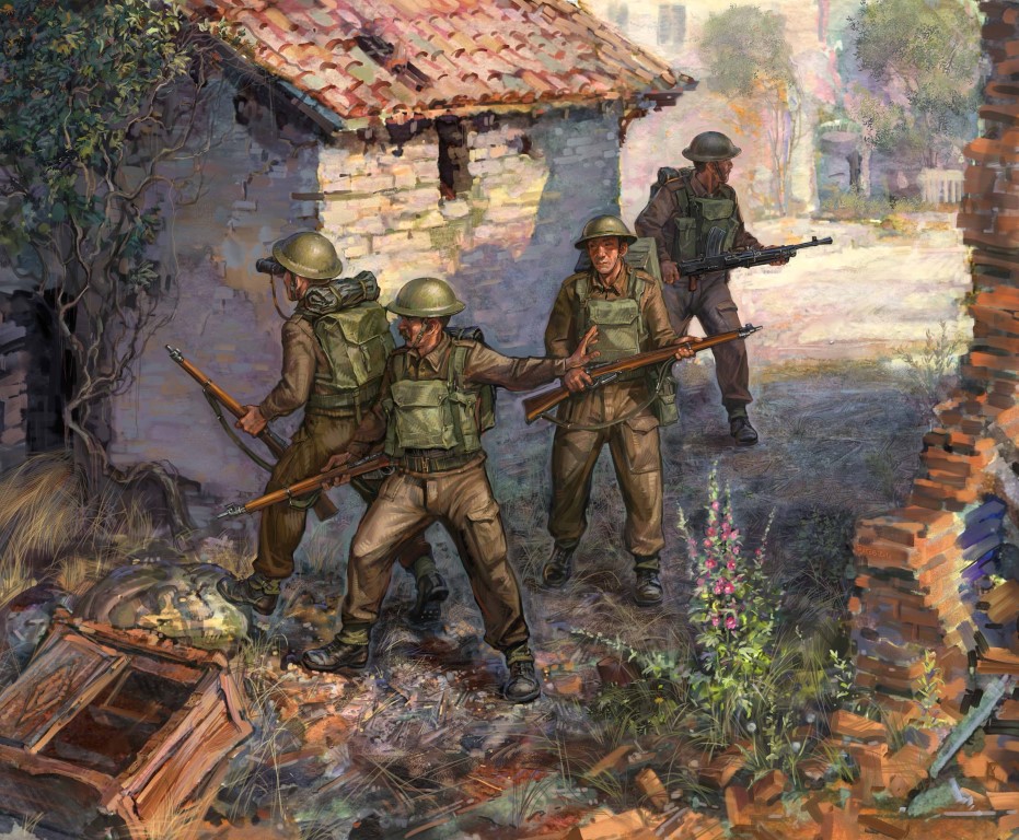 Wargames (WWII) figurky 6226 - British Recon Team (1:72)