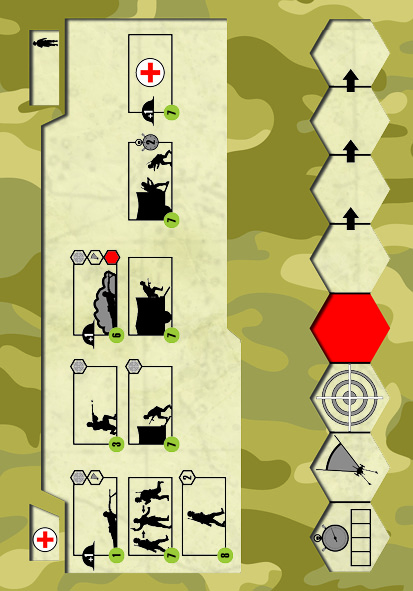 Wargames (WWII) figurky 6228 - British Medic Team (1:72)
