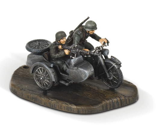 Wargames (WWII) military 6142 - German Motorcycle R-12 (1:72)