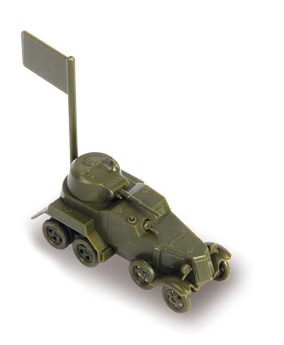 Wargames (WWII) military 6149 - Soviet Armored Car BA-10 (1:100)