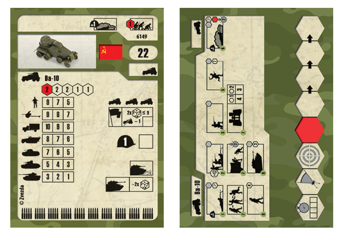 Wargames (WWII) military 6149 - Soviet Armored Car BA-10 (1:100)